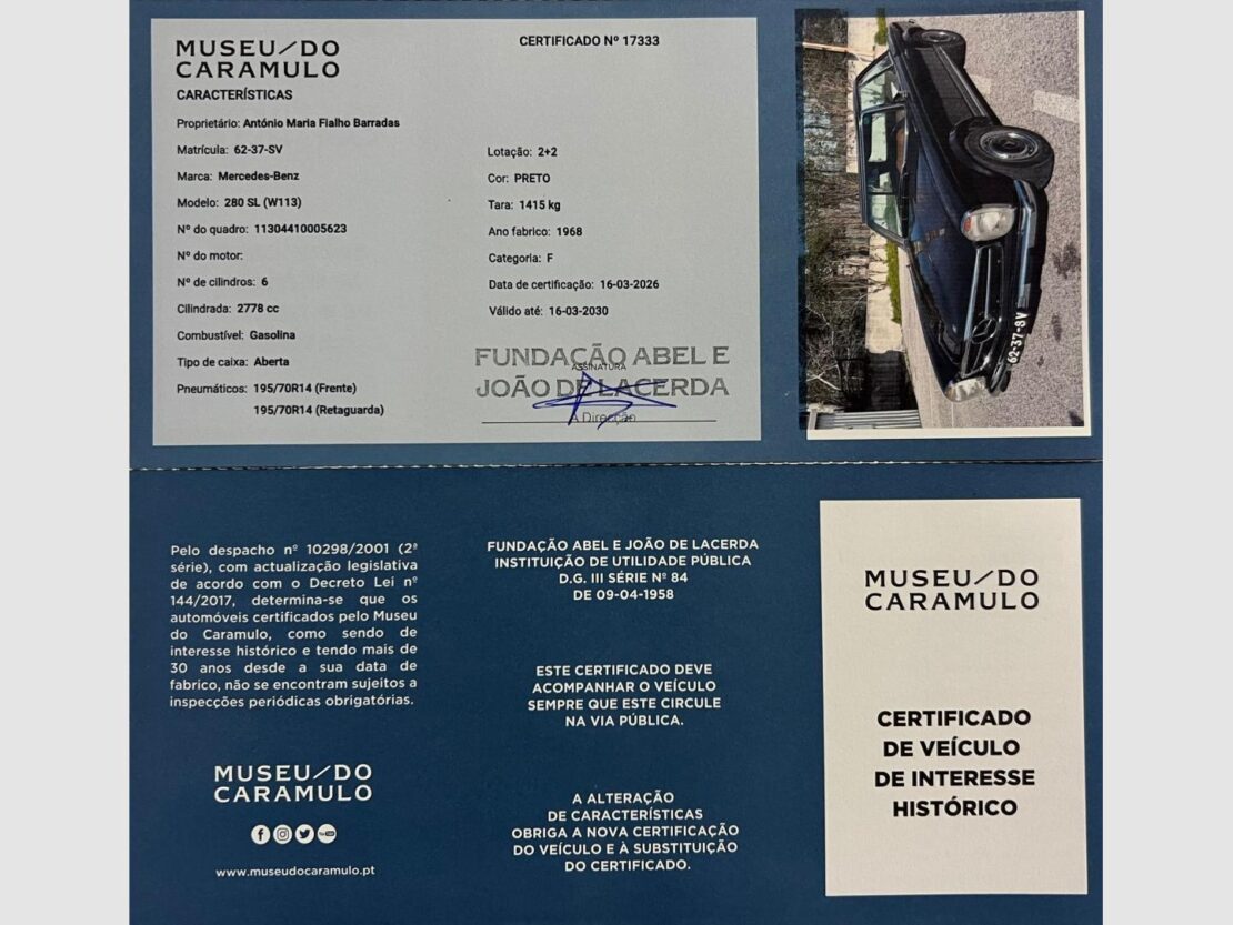 Mercedes Benz SL 280 PAGODE 280 SL 20