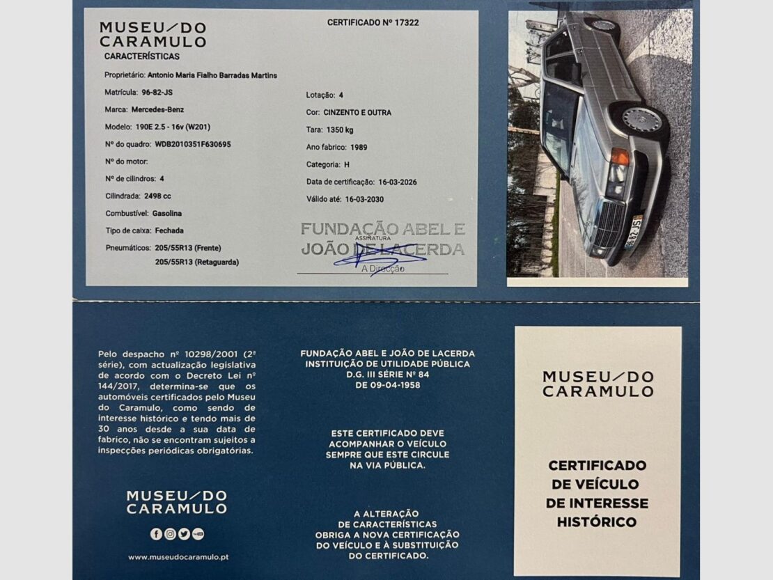 Mercedes Benz 190 E 2.5 16 19